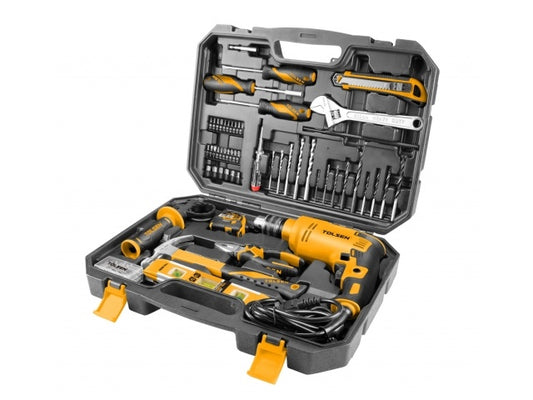 SET  HERRAMIENTAS c/TALADRO 710W 13MM 95 P